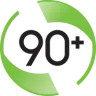 90+ Cycling logo